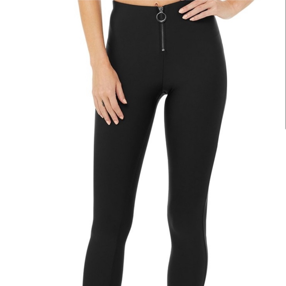 Alo Yoga Black Fast Leggings